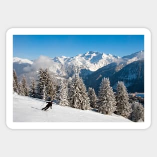 Courchevel 1850 3 Valleys French Alps France Sticker